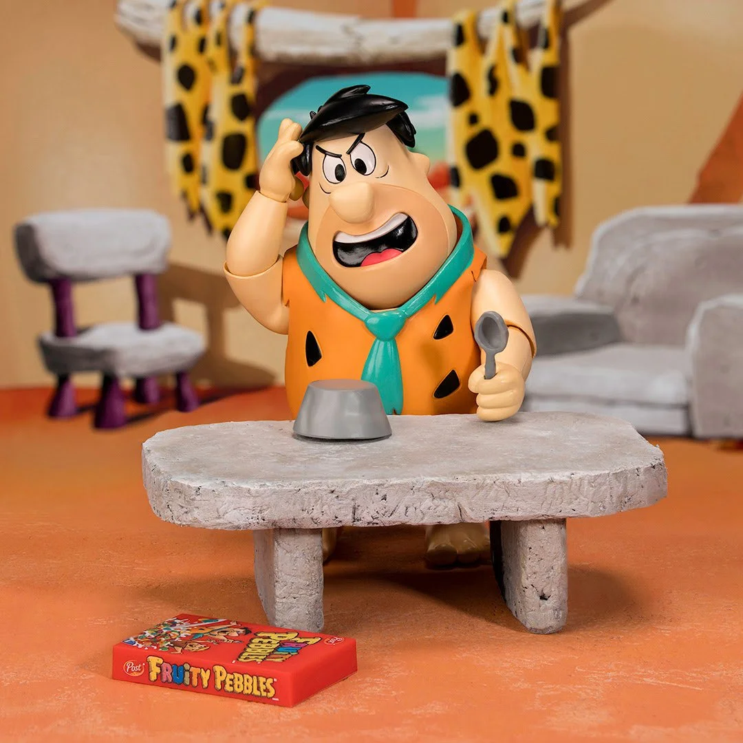 Fruity Pebbles Fred Flintstone 1:12 Scale Action Figure